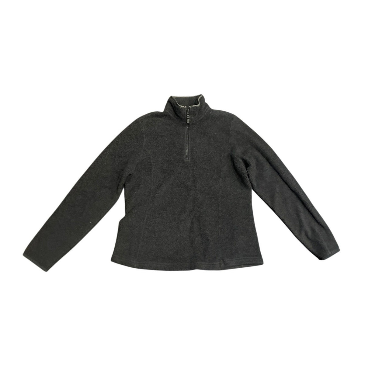 Lands End Fleece 1/4 Zip Pullover Sweater SZ M Outwear Casual Gorpcore Outdoors
