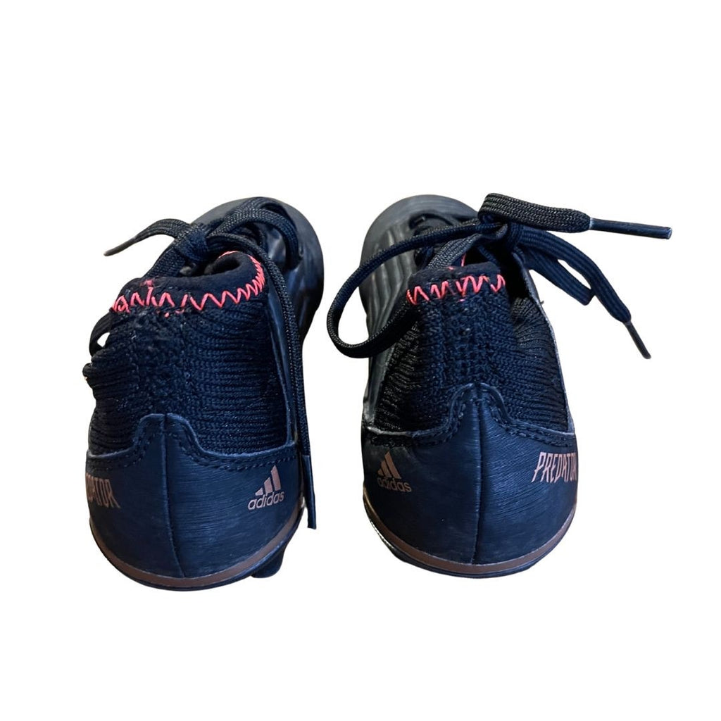 Adidas Predator Cleats 18.3 FG JR Black White Gold Kids SZ 11 Sports Soccer