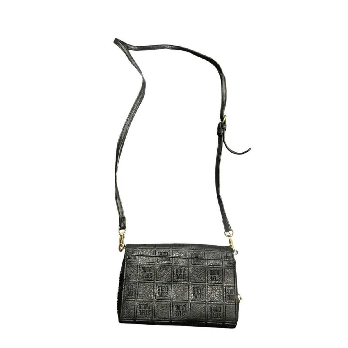Steve Madden Logo Crossbody Wallet Bag Purse Y2K Classic Chic Minimalist