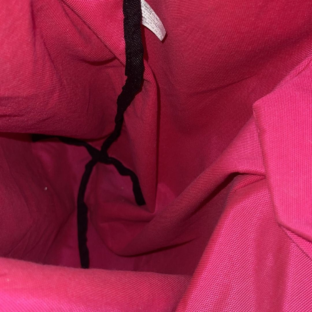 Victoria's Secret PINK Nylon Canvas Tote Bag Y2K Travel Carry On Weekender