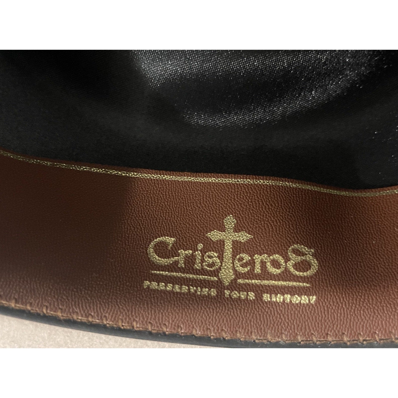 Cristeros Silverbelly Felt Cowboy Hat 7 3/8 Cattleman Crown Western Brim Rancher