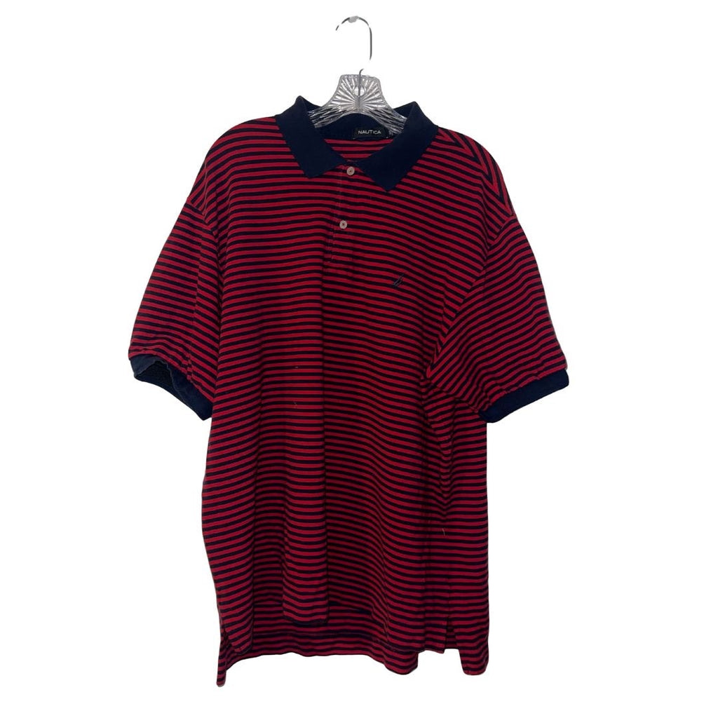 Nautica Classic Fit Deck Lot of 2 Polo Shirt XL Nautical Boat Old Money Casual