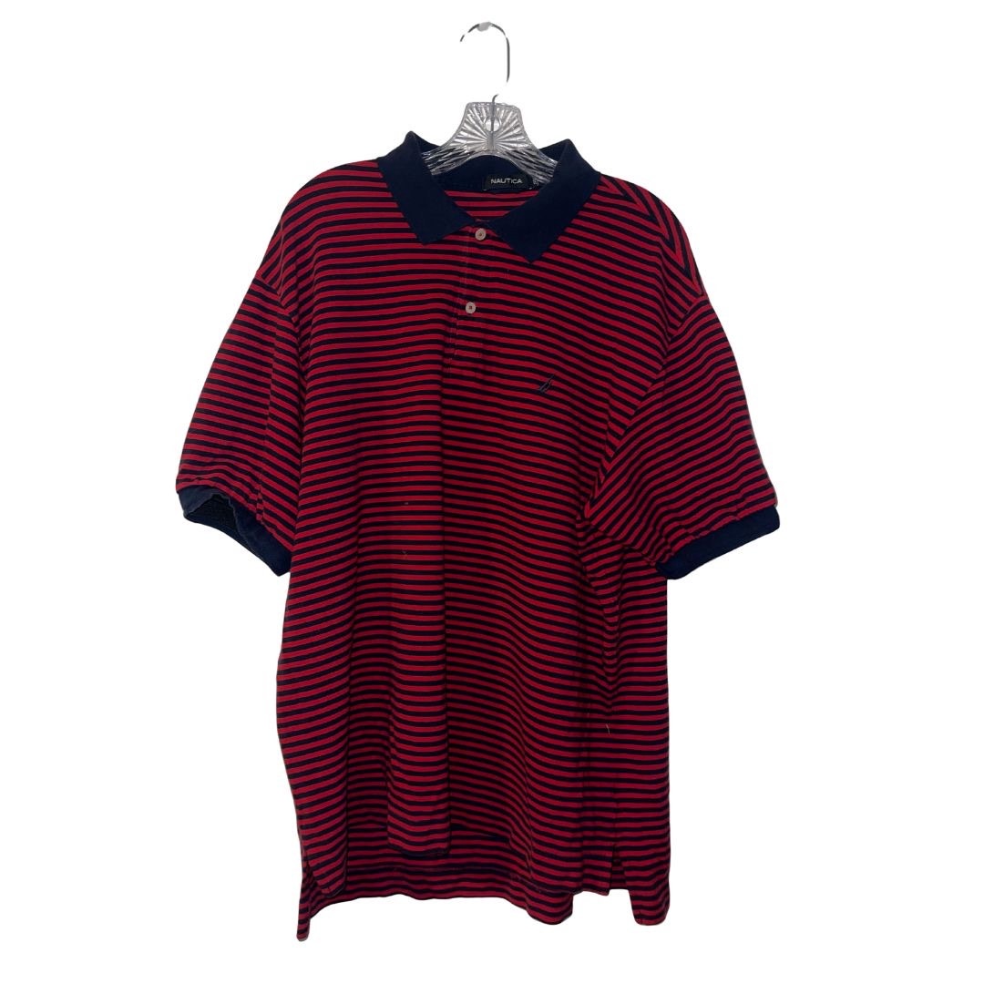 Nautica Classic Fit Deck Lot of 2 Polo Shirt XL Nautical Boat Old Money Casual