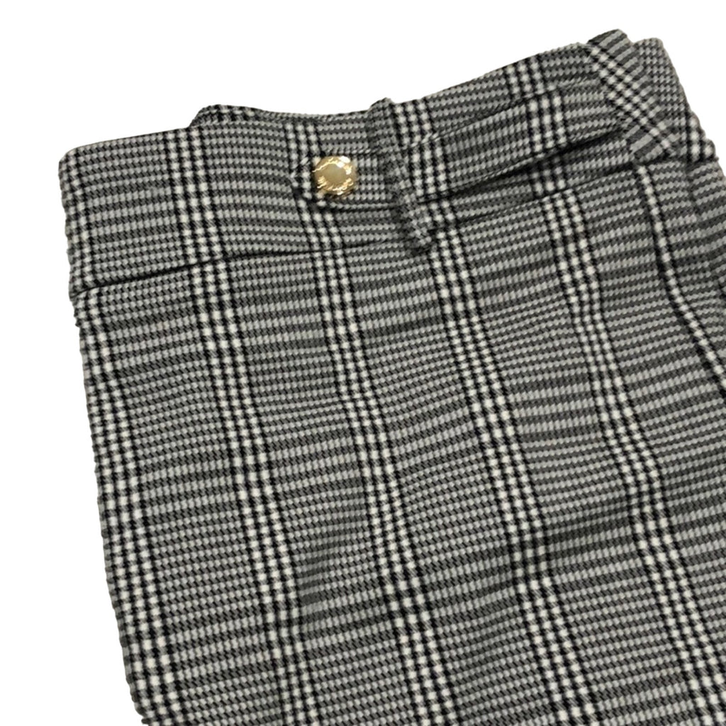 Calvin Klein Dress Career wear Plaid Black and white Pants Size 8 NWT