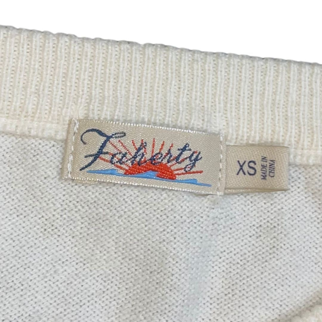 Faherty Womens Jogger Set Crewneck Sweater Joggers Stripes Loungewear Size XS