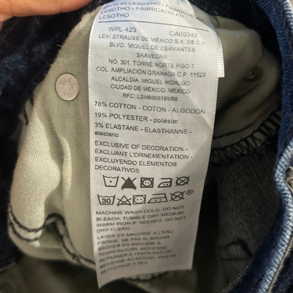 Denizen by Levi's 231 Athletic Denim Jeans Size 32X32 Casual Everyday Streetwear