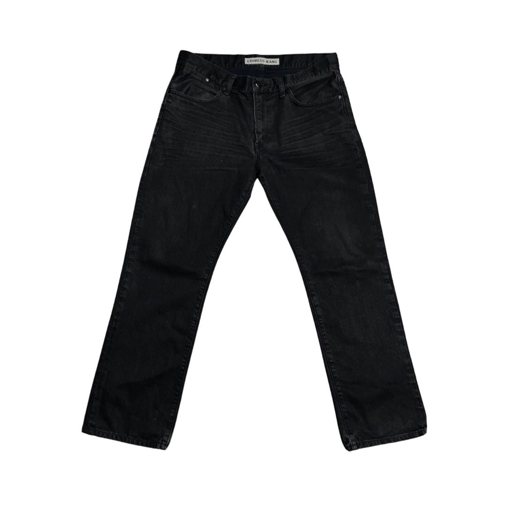 Express Men's Kingston Classic Fit Straight Leg Jeans Pants Size 34