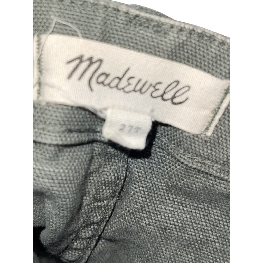 Madewell Emmett Wide Leg Crop Pants Pockets Size 27 High Waist Relaxed Fit