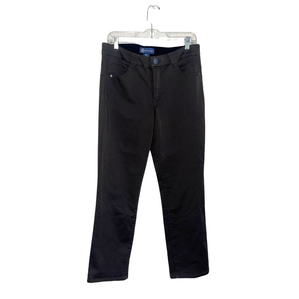 Democracy AB Solution Women Pants Stretch SZ 12P Hight Rise Straight Leg Casual