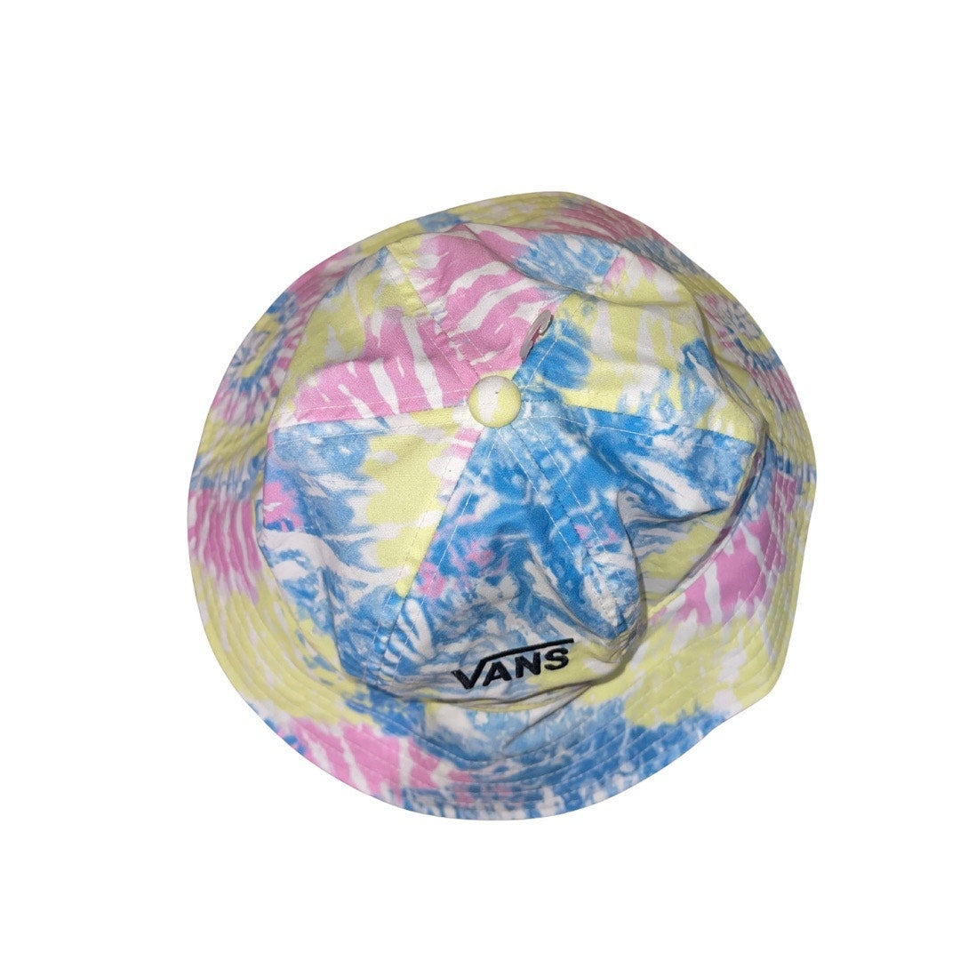 Vans Far Out Tie Dye Bucket Hat Multicolor Size Medium Unisex Skater PacSun Y2K