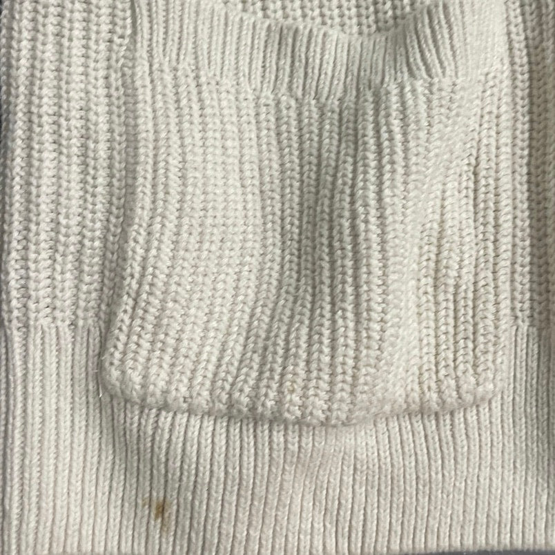 Loft Petites Saddie Sleeve V-Neck Knit Button up Pocket Cardigan Sweater SZ MP