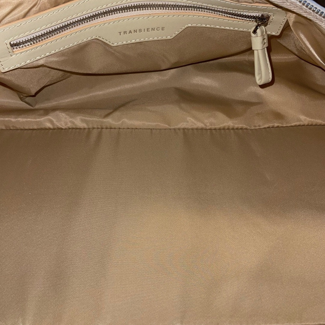 Transience vintage Yoga Gym duffle bag blush pink nylon weekender