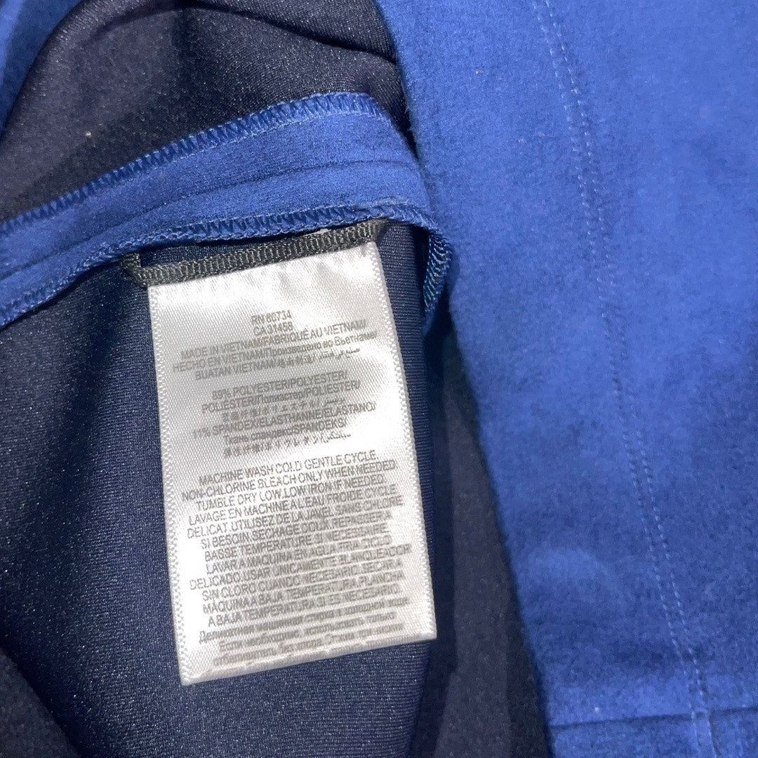 BCBGMAXAZRIA Pencil Skirt Faux Suede type Blue Career Workwear Size XXS