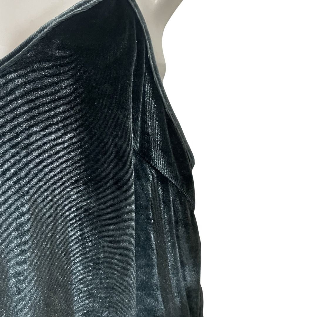 Velvet Velour Camisole Tank Babydoll Top Size XL Y2K Whimsygoth Fairy Chic