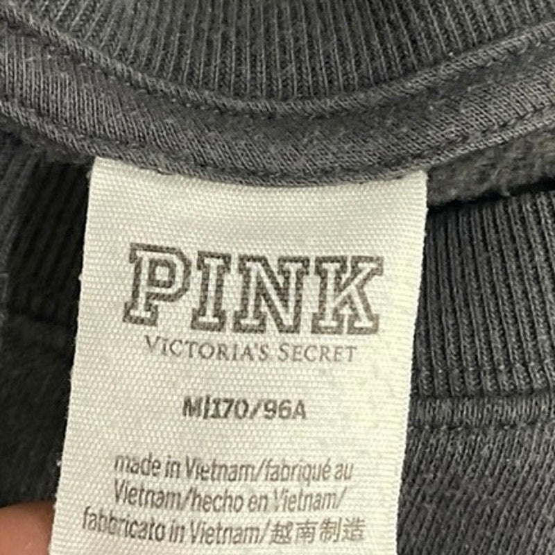 PINK Victoria's Secret Color-Block Crewneck Sweatshirt SZ M Loungewear Y2K