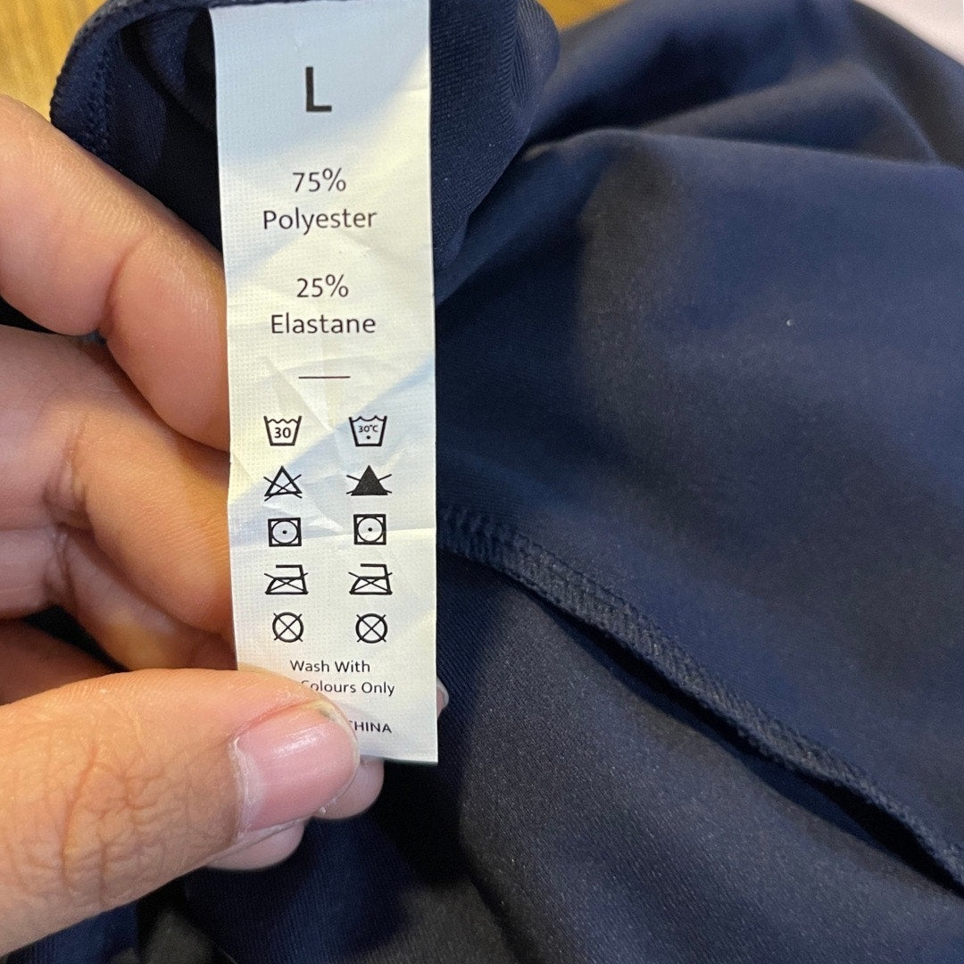 Halara V-Neck Sleeveless Pleated Hem Mini Golf Active Dress SZ Large Sports NWT