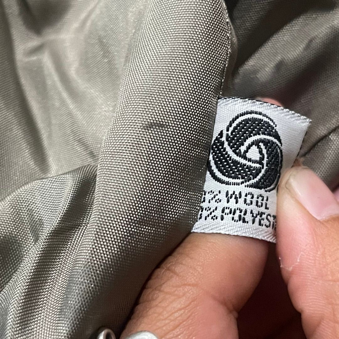 Vintage Evan Picone Wool Blend two button Blazer Made in the USA Career Office