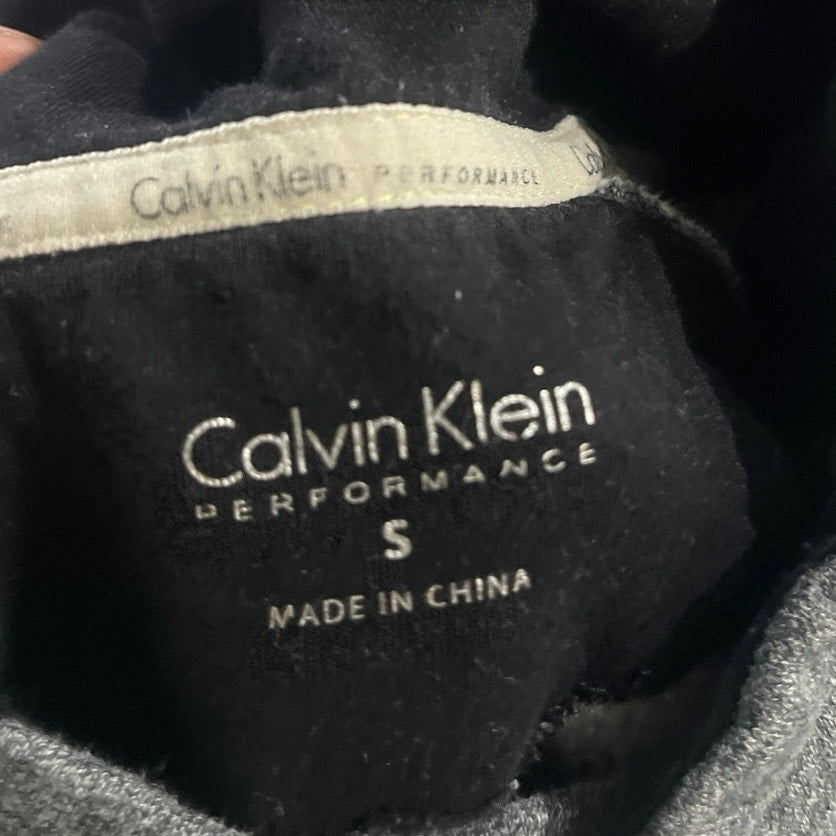 Calvin Klein Performance Funnel Neck Sweatshirt Size Small Athletic Activewear