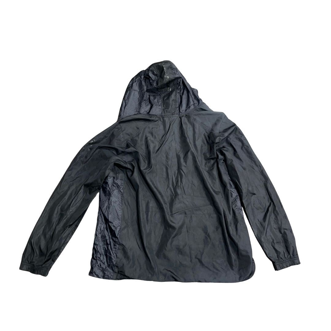 Under Armour Jacket Heatgear Windbreaker Hooded Size XXL Athletic Sports Flaw