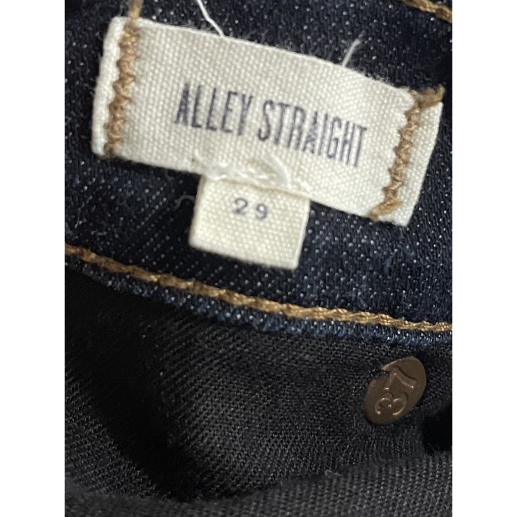 Madewell Alley Straight Jeans Pants Size 29 Mid Rise Slim Casual Streetwear Chic