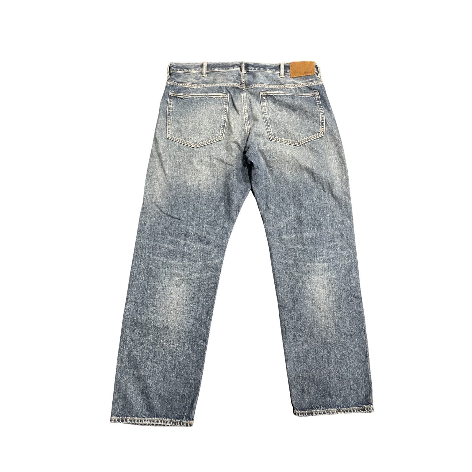 Madewell Men's Straight Leg Vintage Wash Denim Jeans Pants Size 38x32 Streetwear