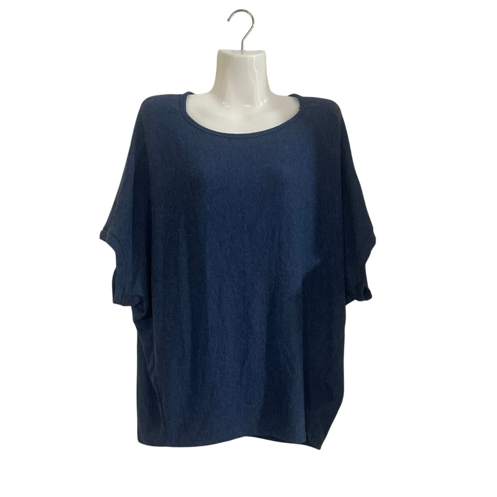 Michael Stars Selma Dolman Lot of Two Tops SZ L Relaxed Oversized Drapey Casual
