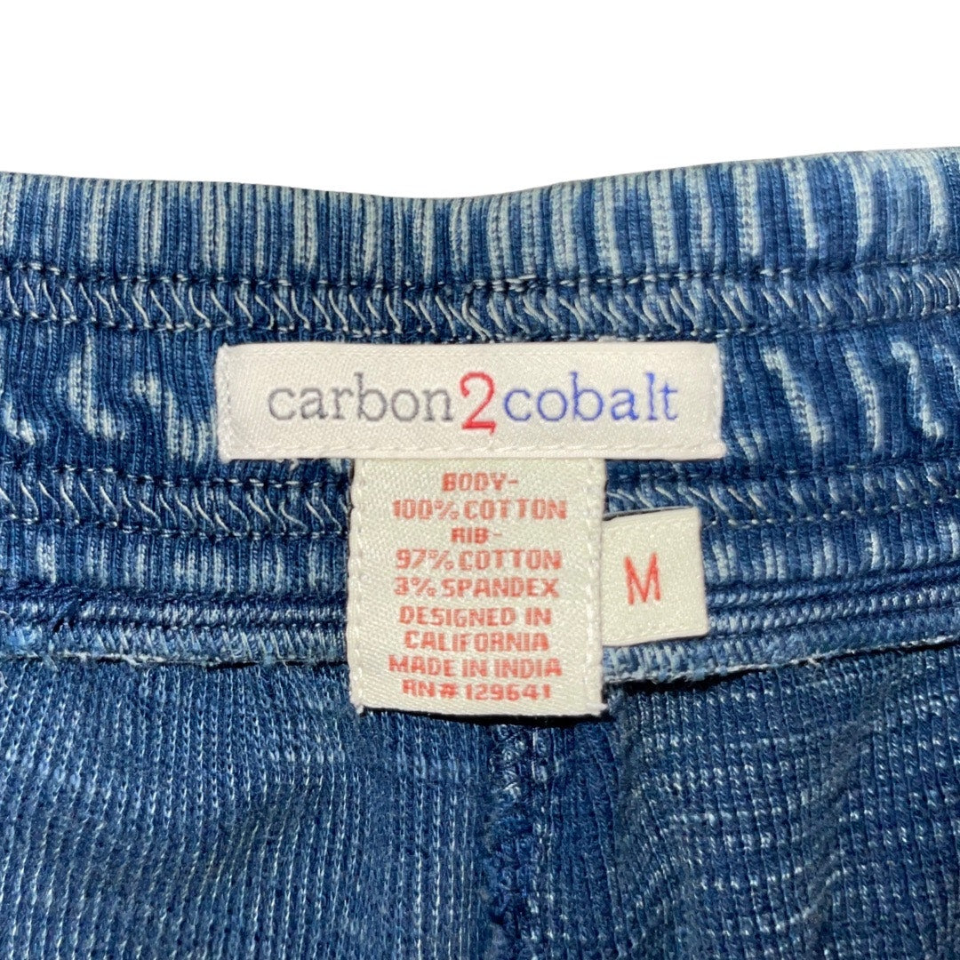 Carbon 2 Cobalt Men Shorts Body 100% Cotton Size Medium Casual Loungewear