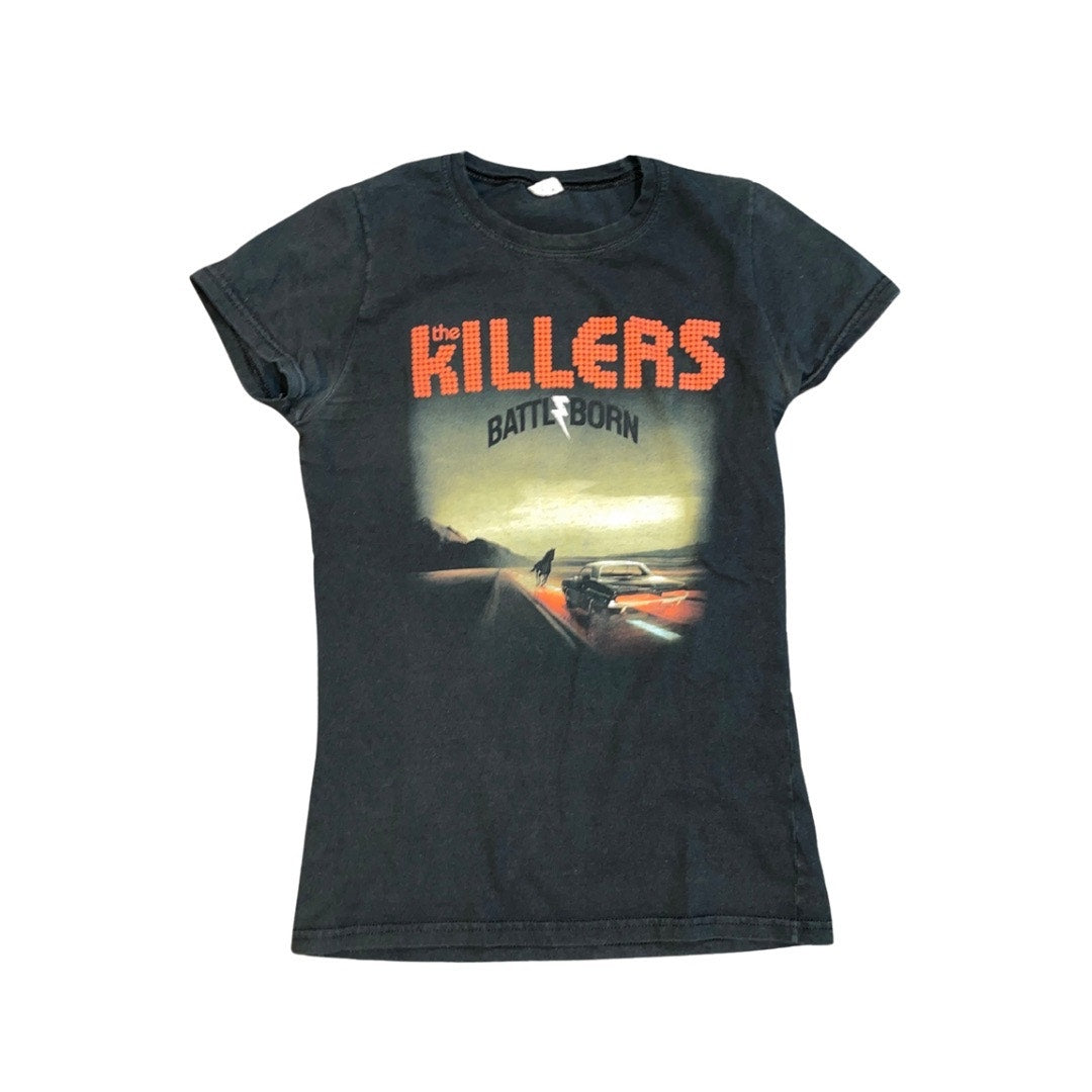 Women's The Killers Battle Born US Tour 2013 Concert Merch T-Shirt Size Small