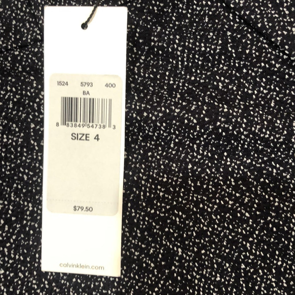 Calvin Klein Women Straight Leg dress pants Slacks Career wear Size 4 NWT