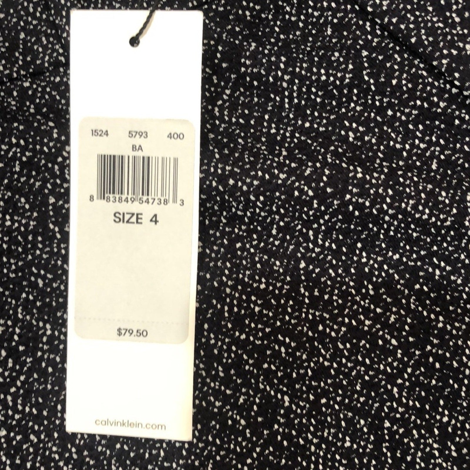 Calvin Klein Women Straight Leg dress pants Slacks Career wear Size 4 NWT