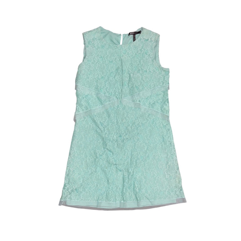 BCBGMAXAZRIA Lace Mini Dress Sleeveless Prom Wedding Size XS