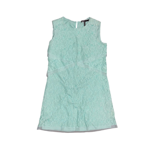 BCBGMAXAZRIA Lace Mini Dress Sleeveless Prom Wedding Size XS