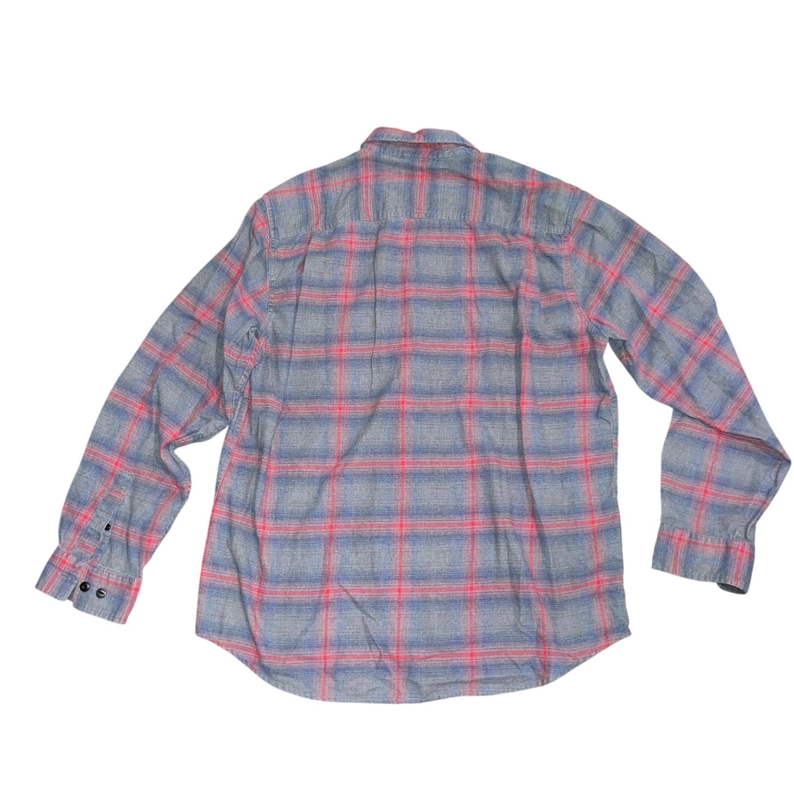 Weatherproof Vintage Flannel Button Down Shirt SIze XL Plaid Casual