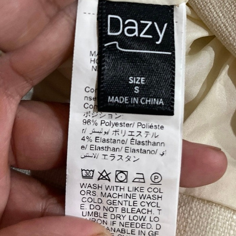 Dazy High Waisted Midi Skirt SZ S Elegant Sophisticated Career Office Business