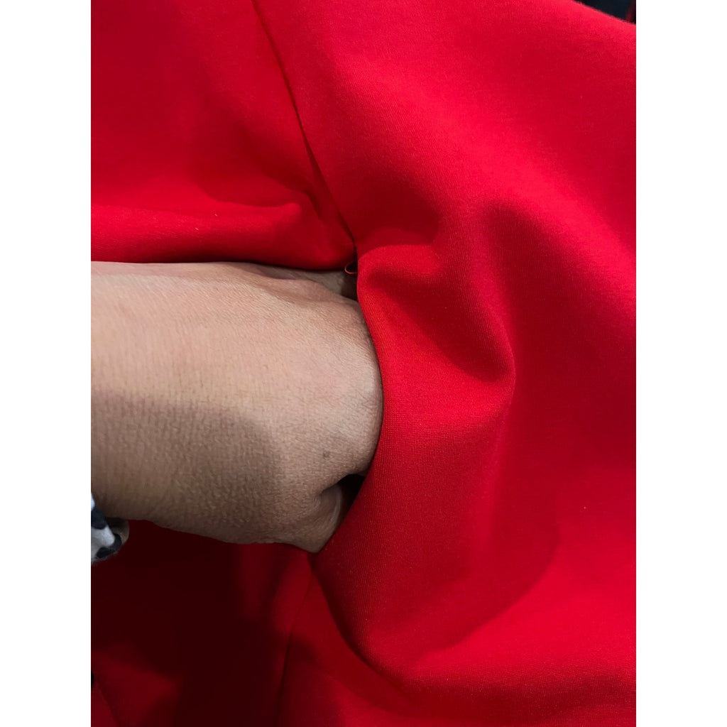 Westyle Red Sleeveless Shift Red Mini Dress SZ Large Cocktail Party Date Night