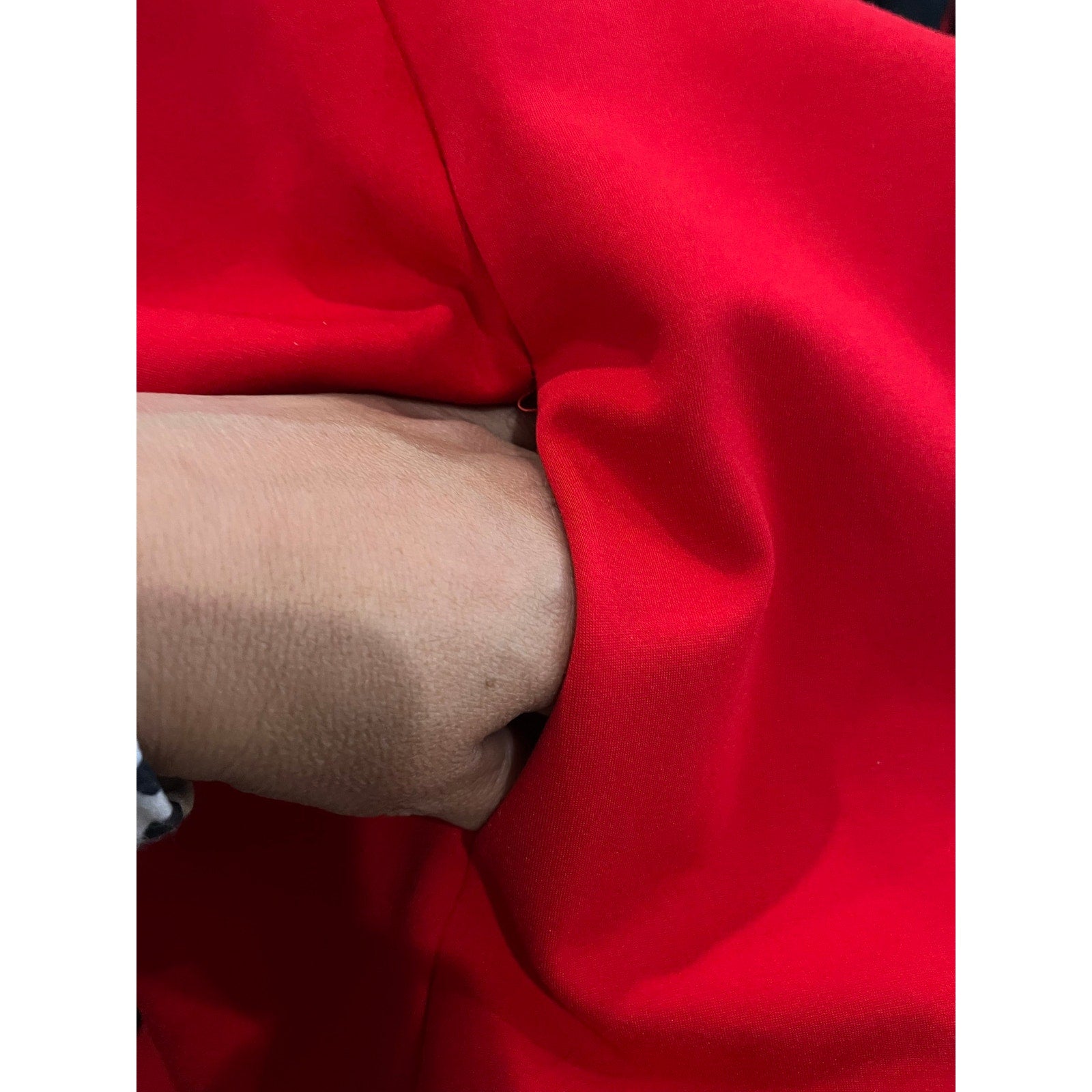 Westyle Red Sleeveless Shift Red Mini Dress SZ Large Cocktail Party Date Night