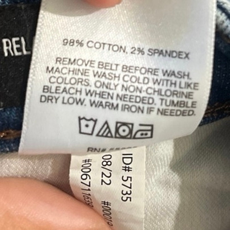 Express Mid Rise Light Wash Relaxed Tapered Jeans SZ 4L Baggy Streetwear Casual