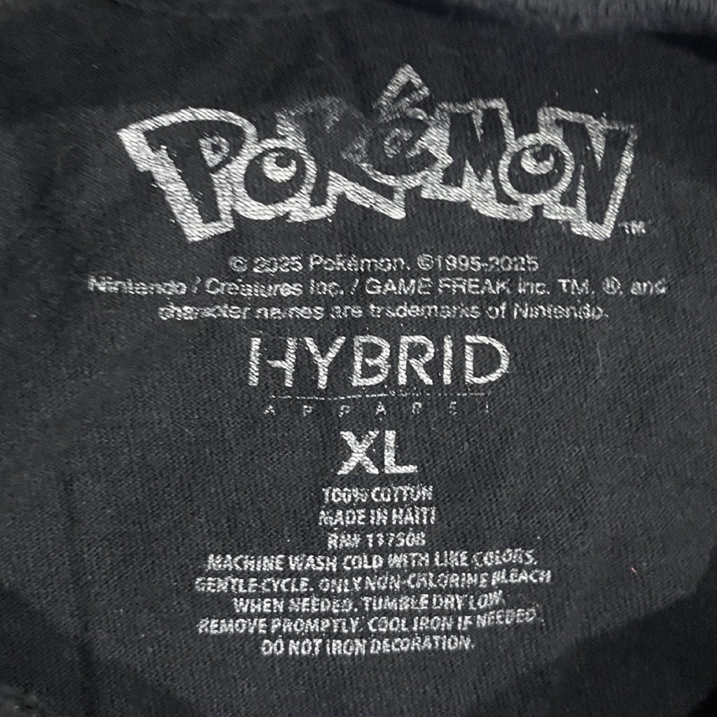 Pokemon Hybrid Graphic T-Shirt Officially Licensed Size XL Cartoon Anime