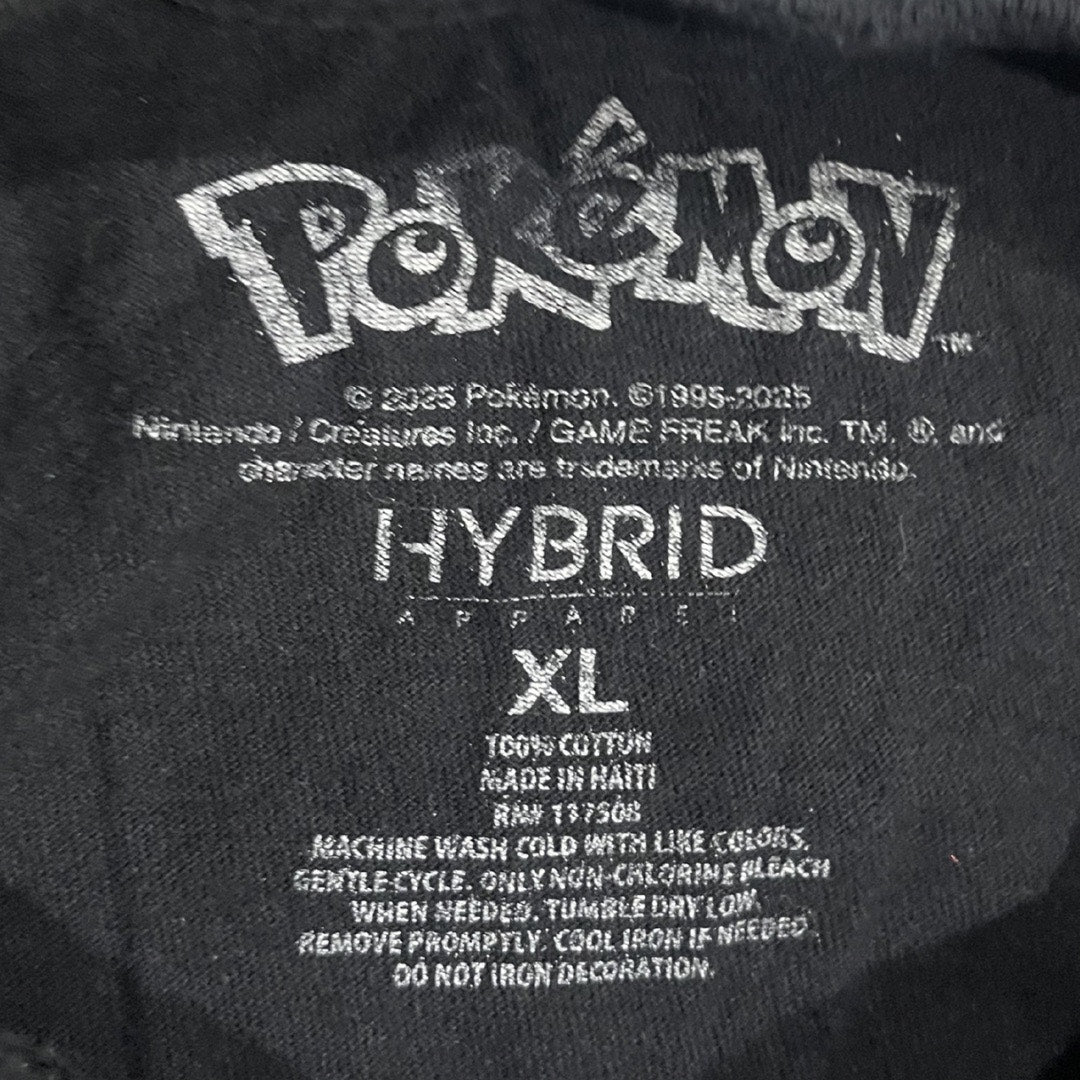 Pokemon Hybrid Graphic T-Shirt Officially Licensed Size XL Cartoon Anime