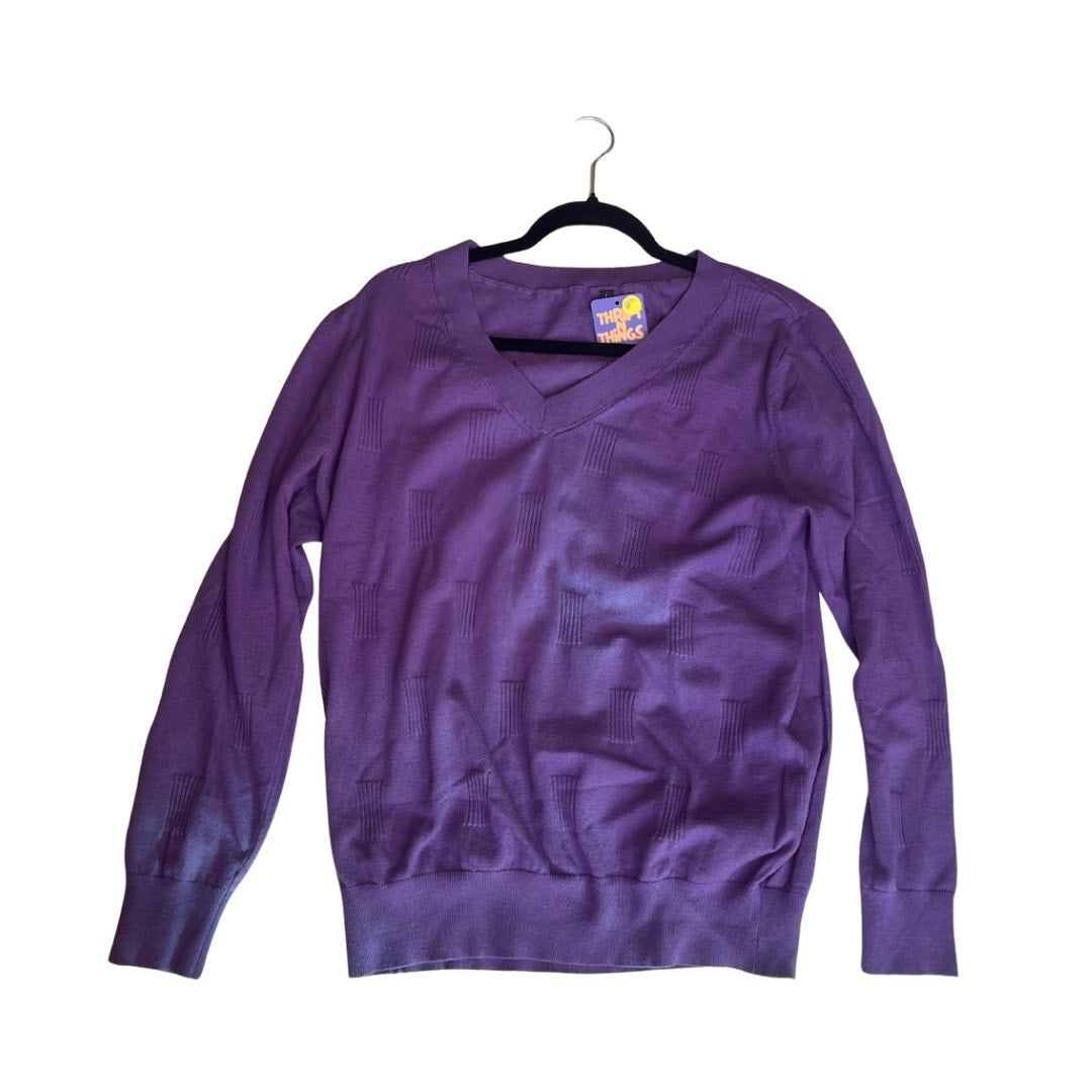 Purple sweater