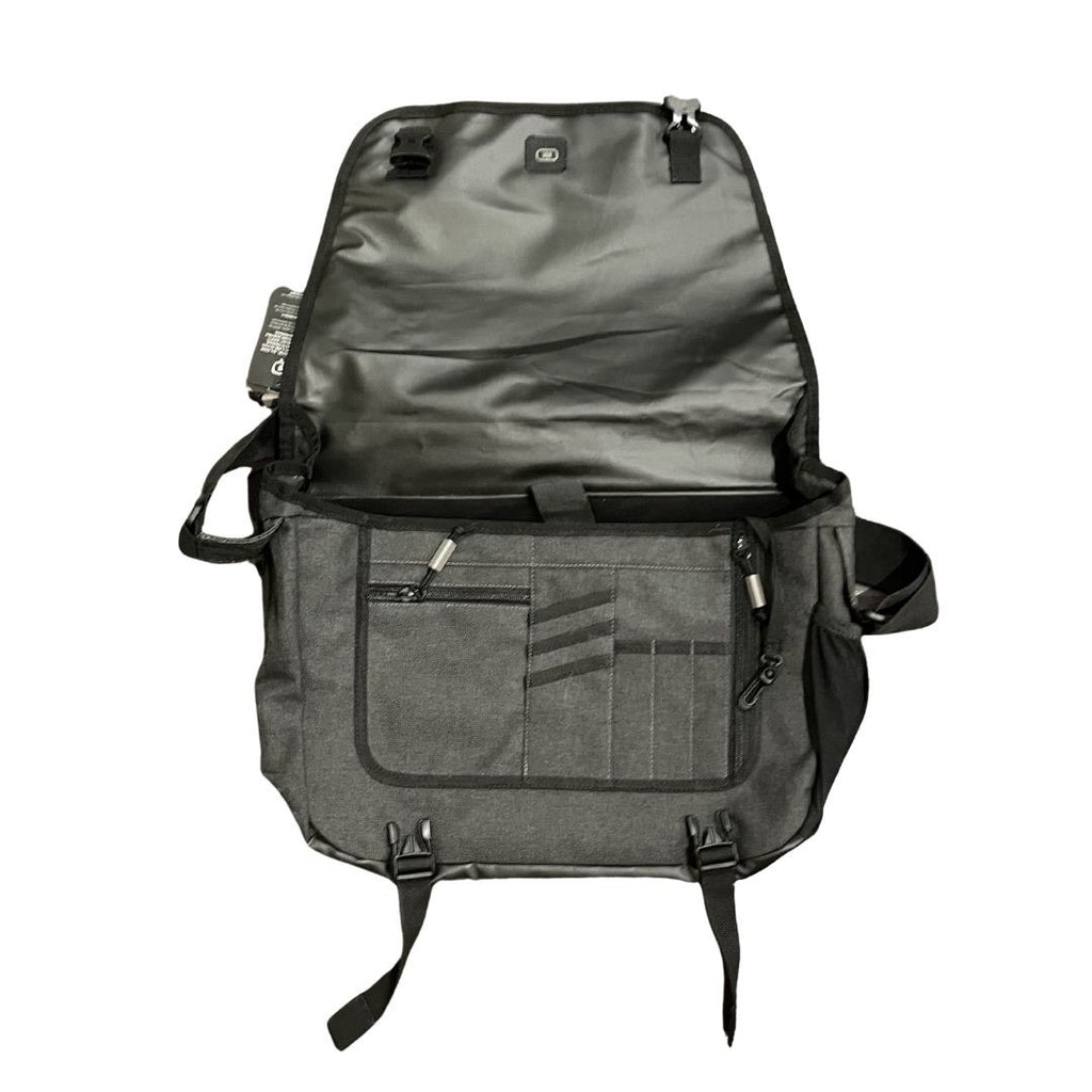 OGIO Sly Messenger Bag Heather Gray Laptop Shoulder Bag Career NWT Handbags