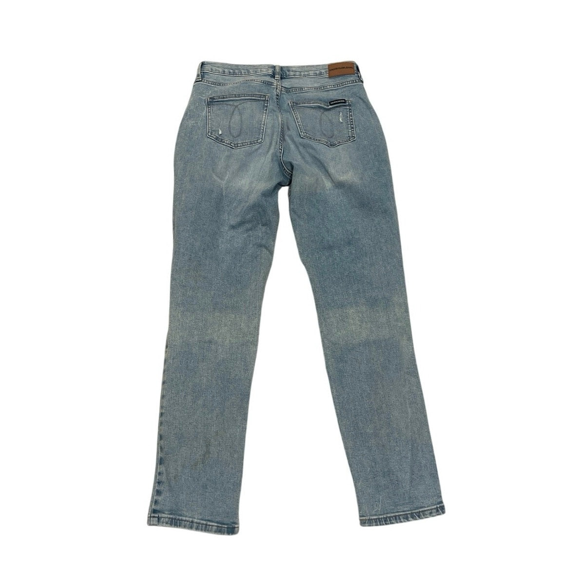 Calvin Klein Jeans Distressed High Rise Denim Pants Size 27 Streetwear Everyday
