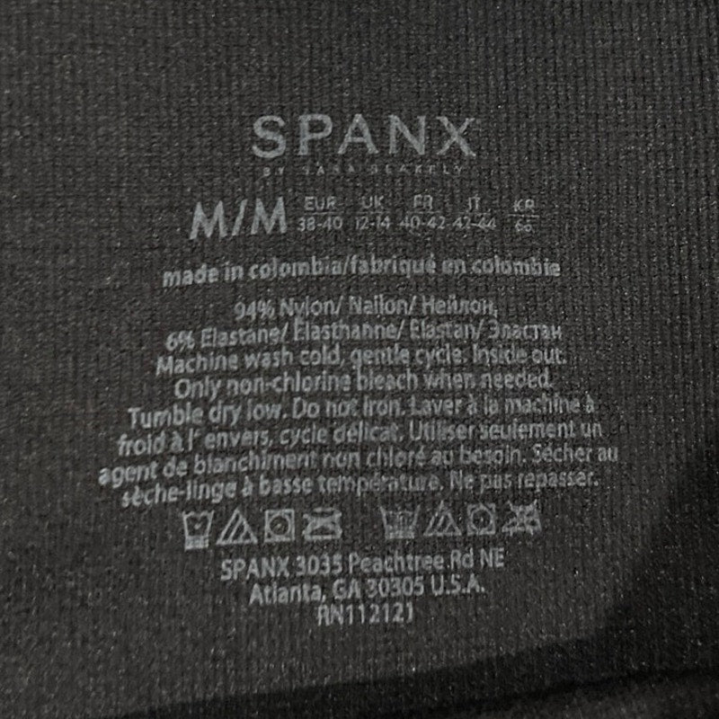 Spanx Seamless High Waisted Leggings SZ M Tummy Control Intimates Undergarments
