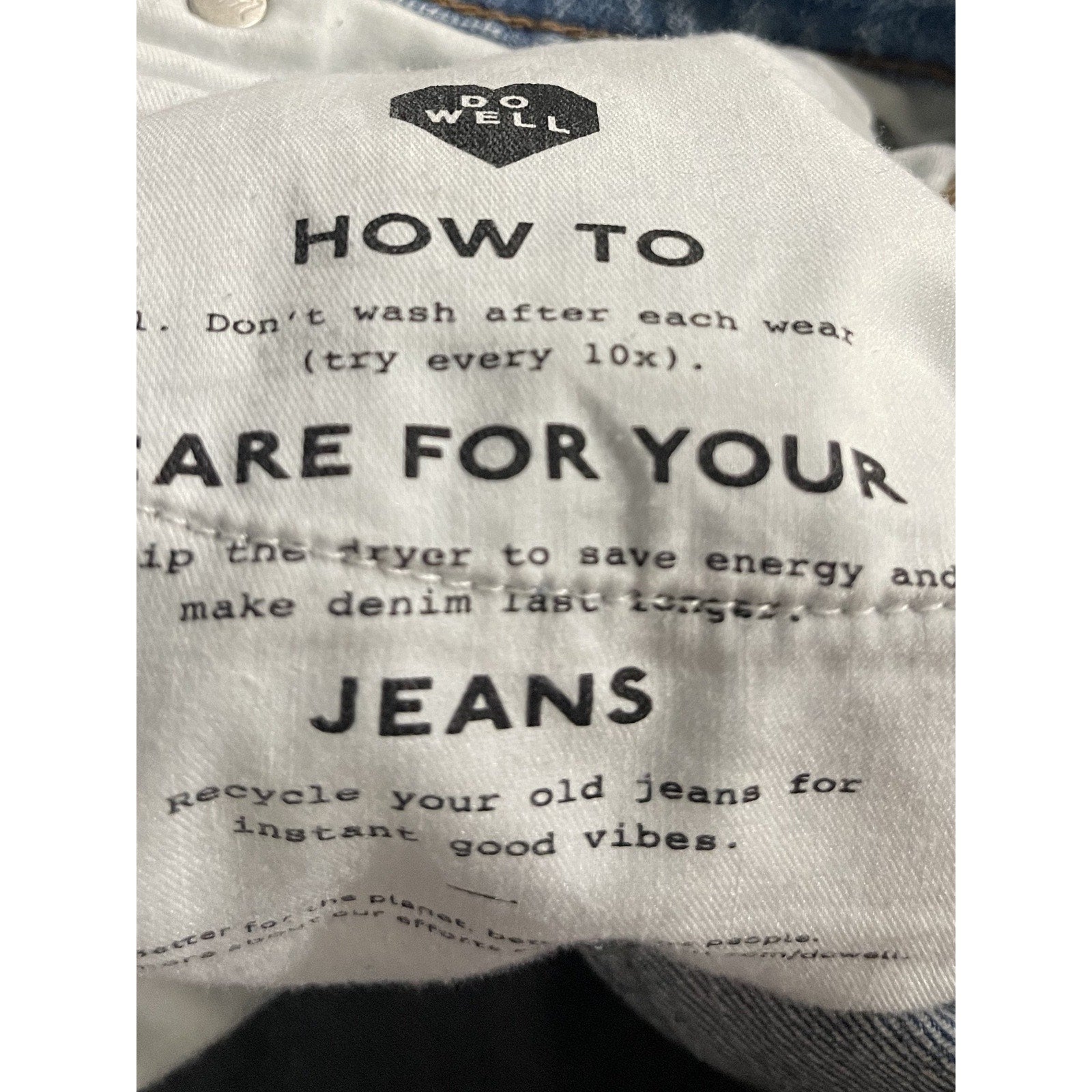 Madewell The Perfect Vintage Wide Leg Denim Jeans size 27 Streetwear Chic Pants