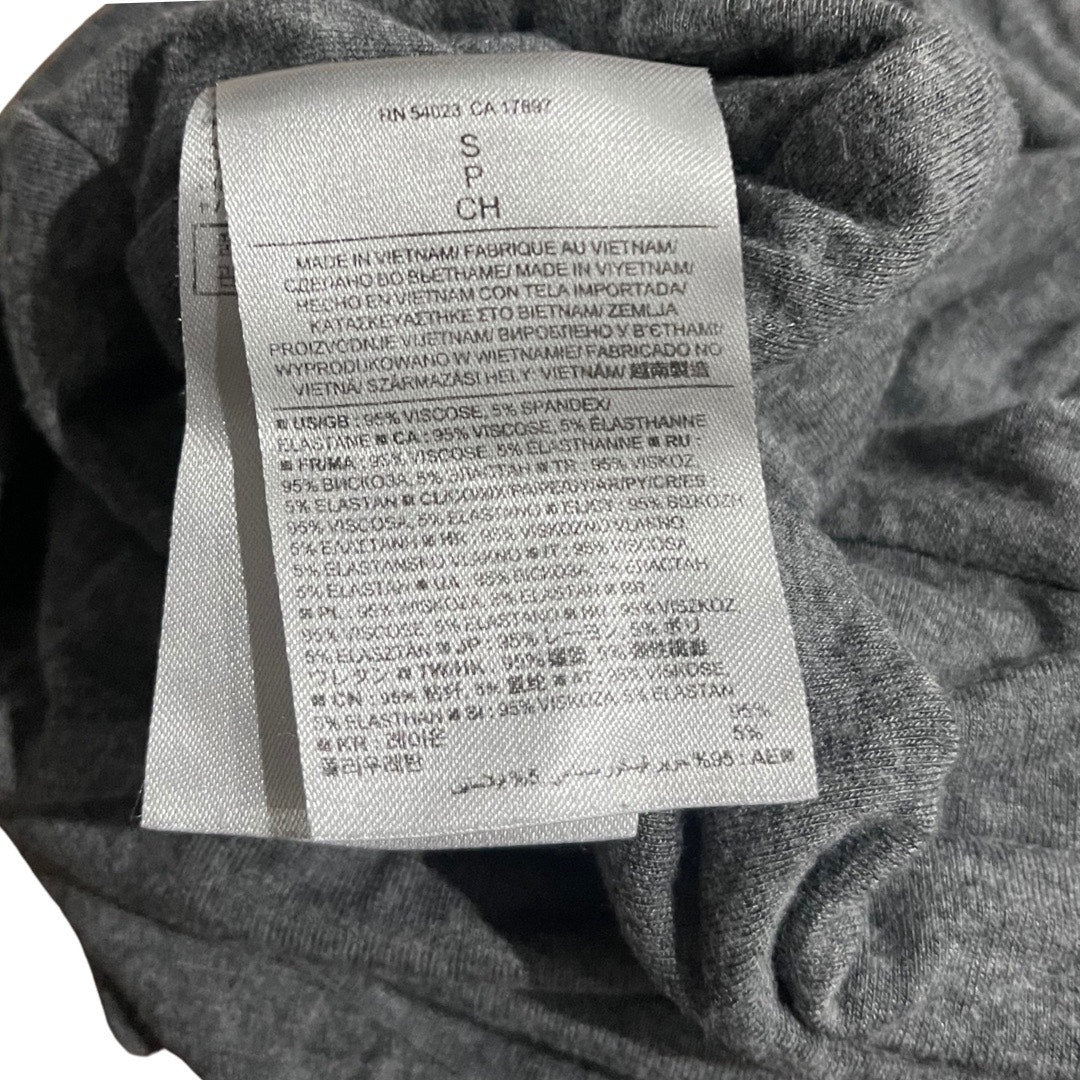 Banana Republic Sleeveless Ruched Maxi Dress Size Small Slit Jersey Casual