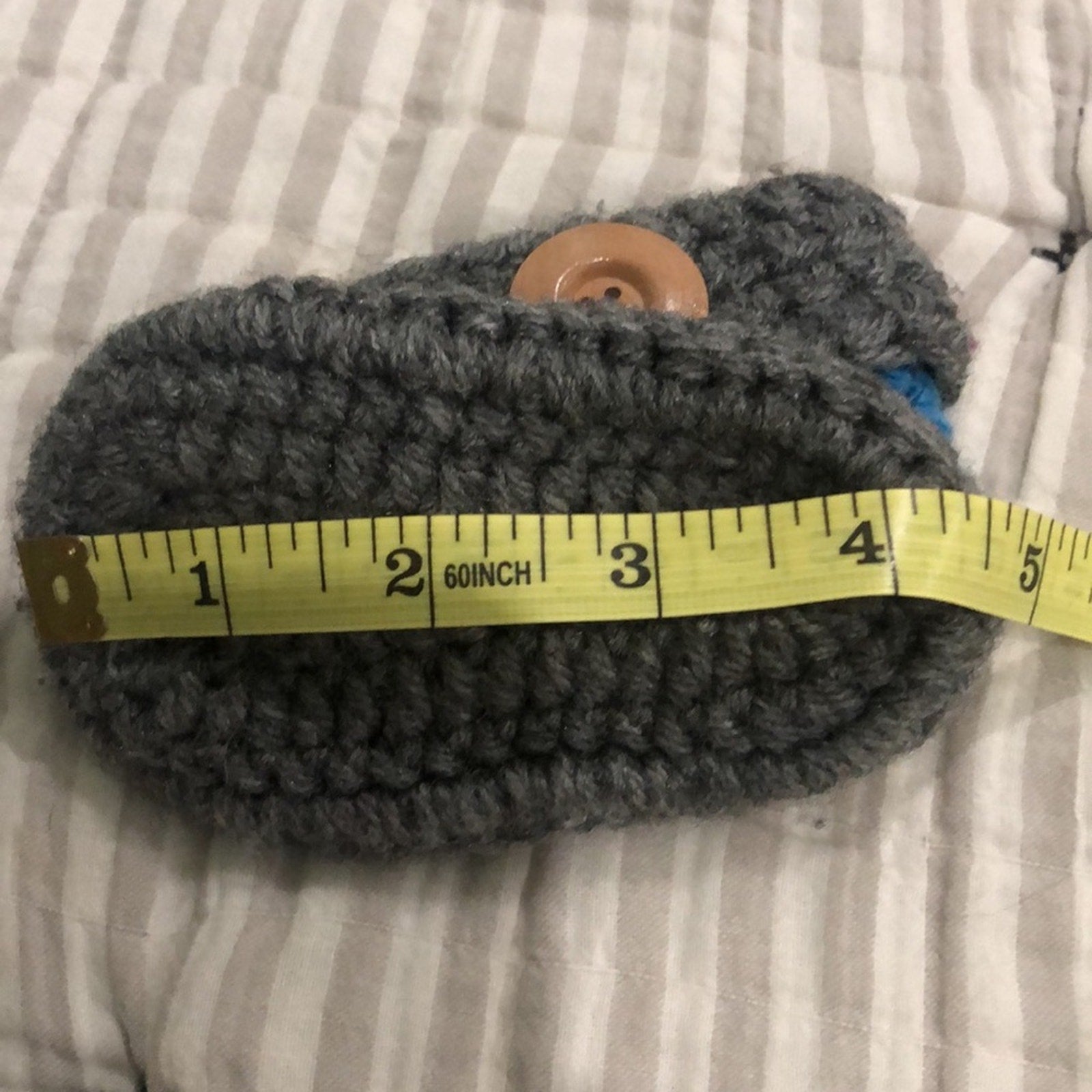 Crochet baby booties
