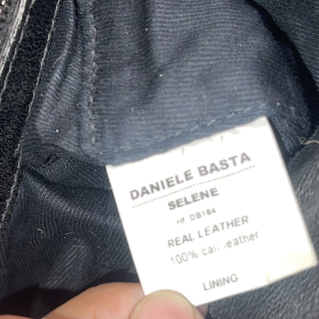 Daniele Basta Selene Made in Italy Leather Shoulder Handbag Limited Edition