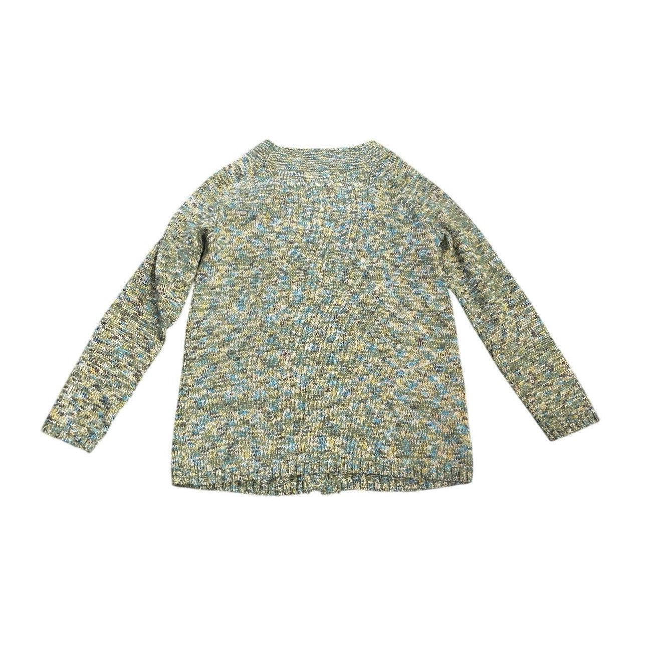 Dressbarn Crewneck Button Chunky Knit Cardigan Sweater Size Large Grandmacore