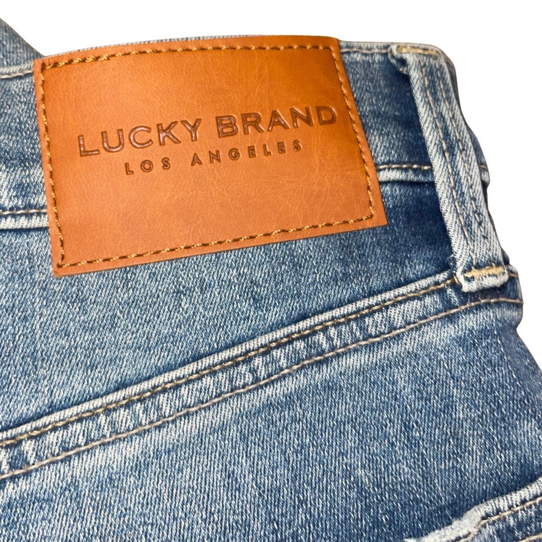 Lucky Brand Ava Mid Rise Skinny Ankle Jeans Denim Size 10 Medium Wash Streetwear