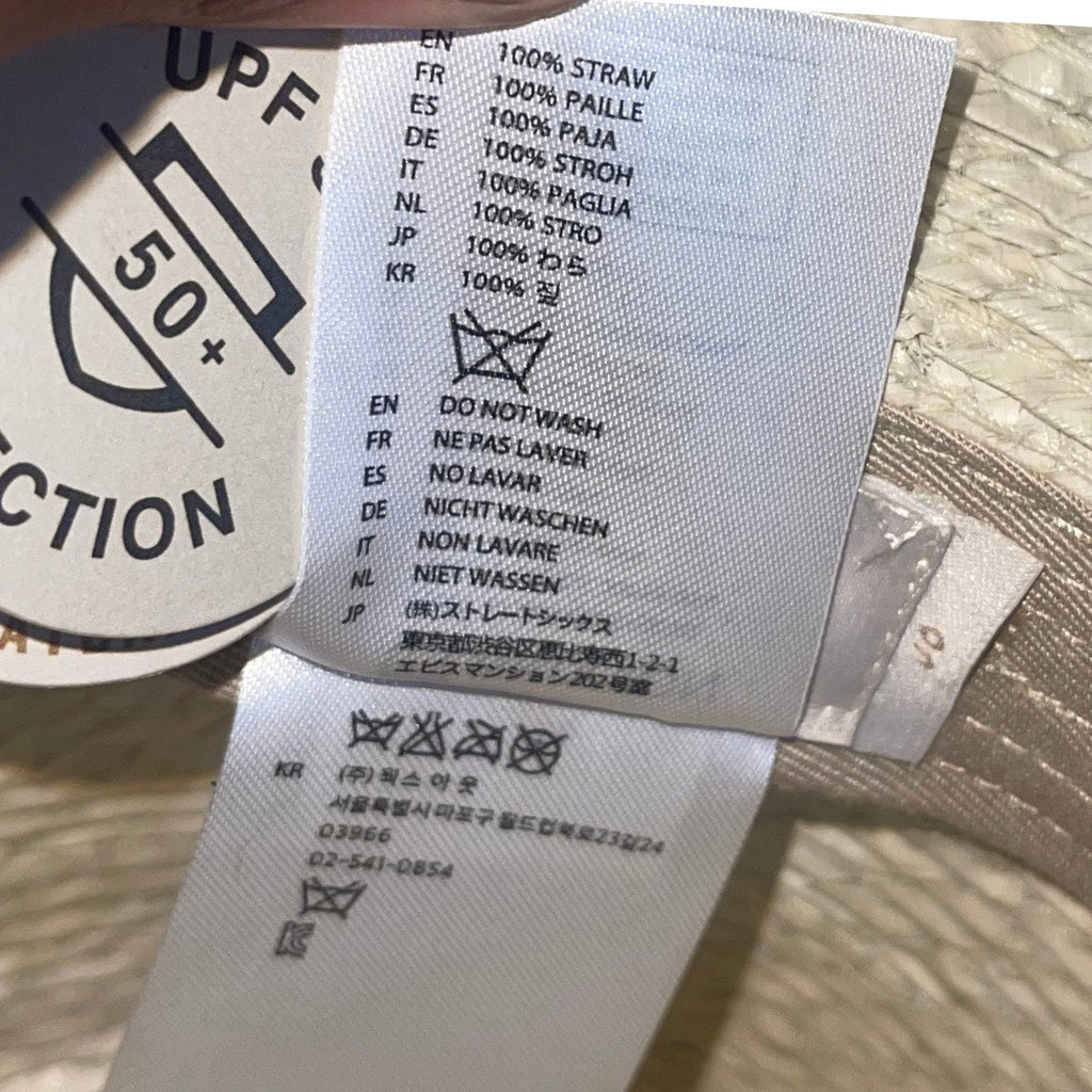 Brixton Jo Straw Rancher Hat Natural Tan Tripilla Straw Adjustable Medium NWT